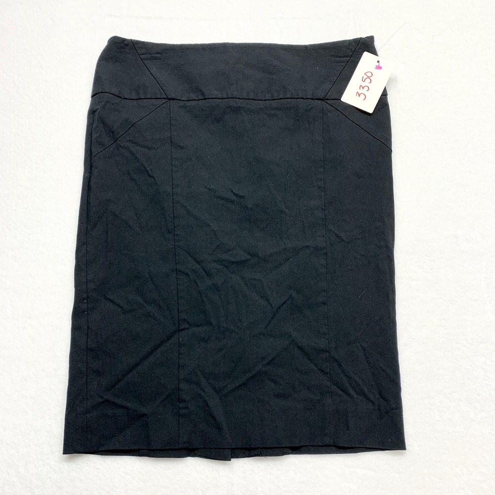 The Limited Pencil Skirt Womens‎ Size 4 Black Professional Stretch Viscose Blend